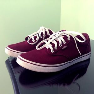 Maroon Vans